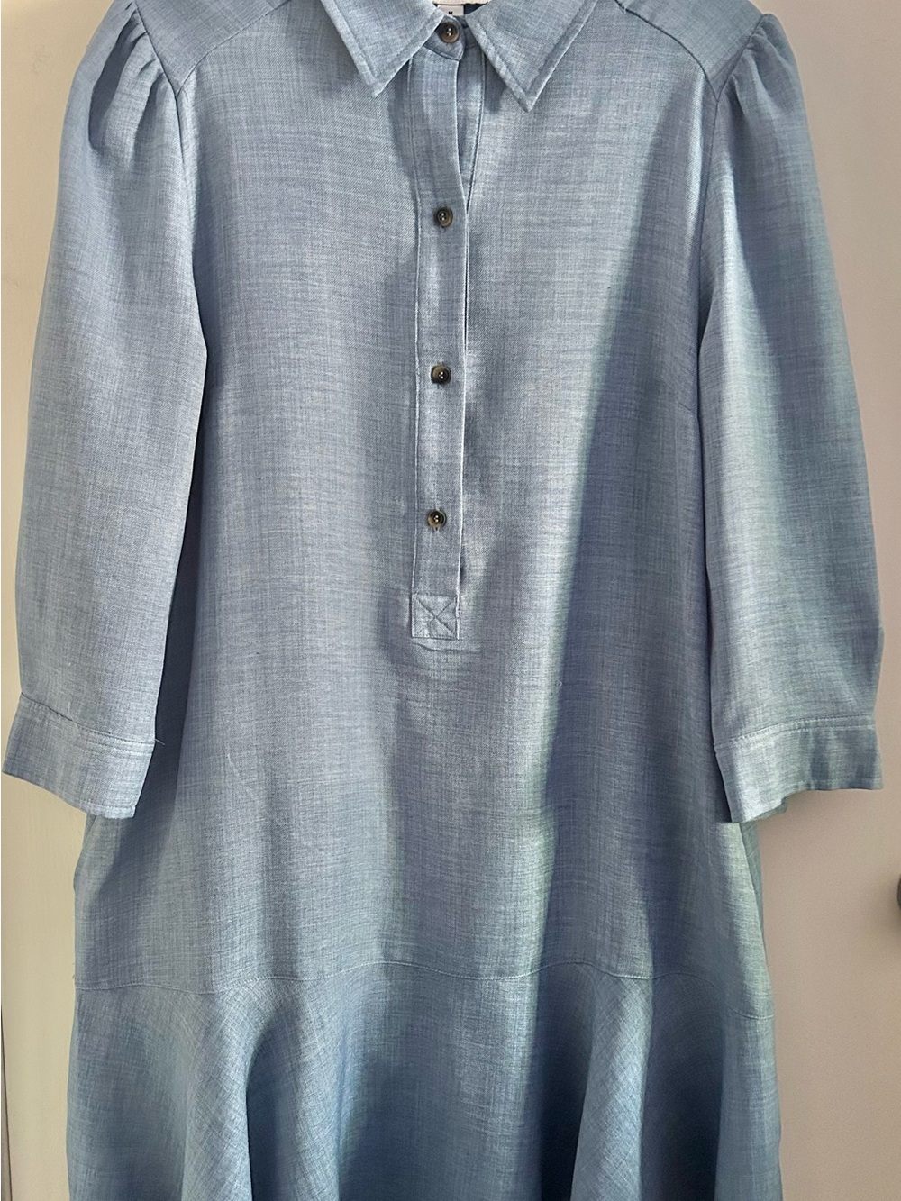 Emma & Michele Light Blue Midi Dress